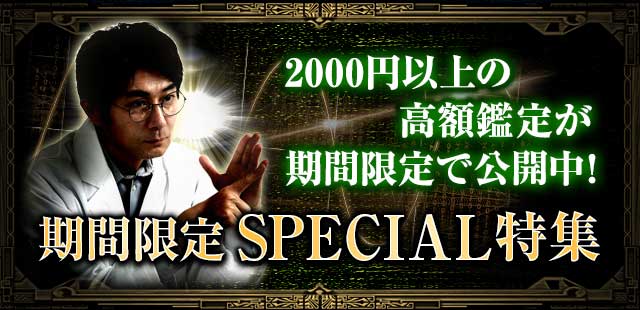 期間限定SPECIAL特集